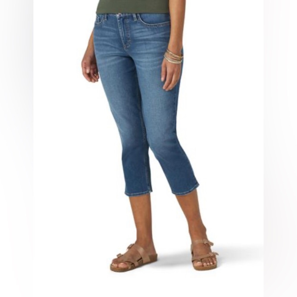 Lee Riders mid rise capri